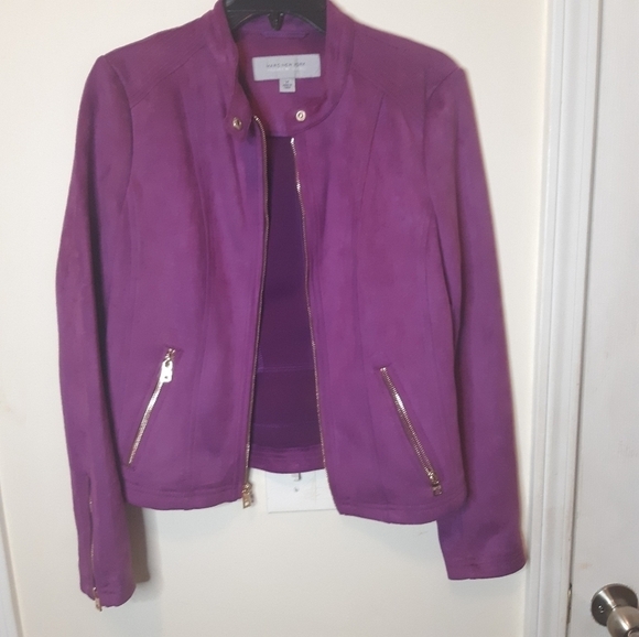 Andrew Marc Jackets & Blazers - Andrew marc purple jacket